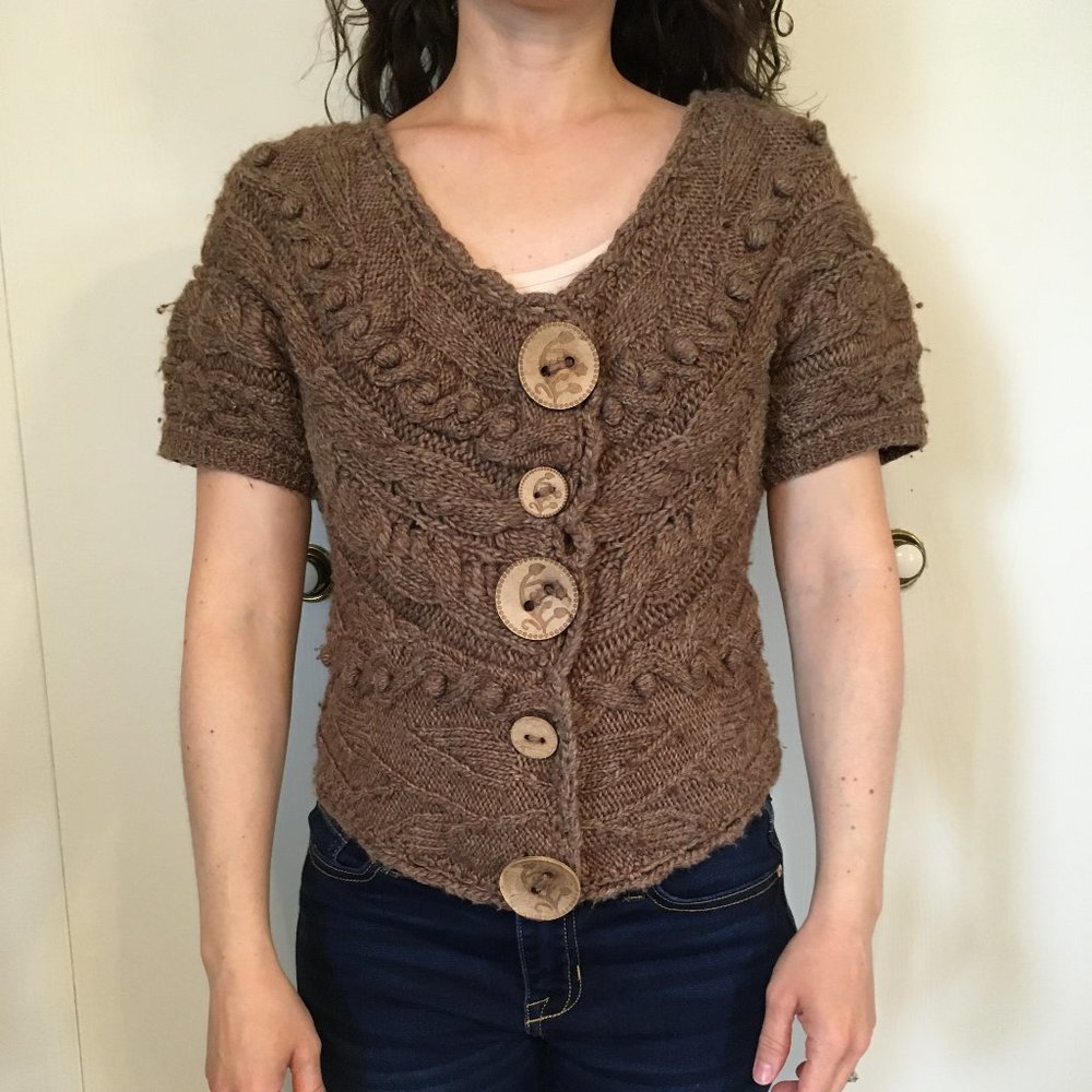 Brown Anthropologie sweater (M)